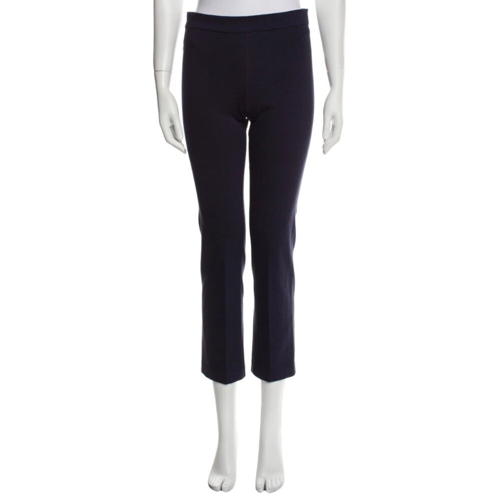 The Row Navy Blue Straight Leg Pants - Size S